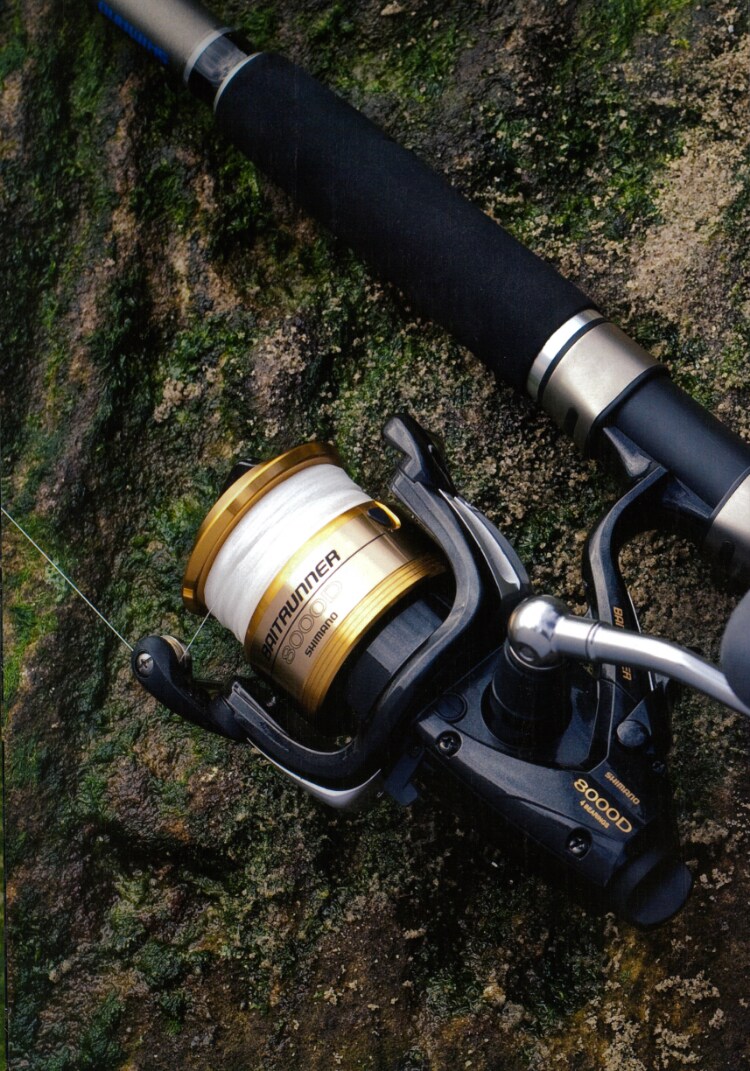 Shimano Baitrunner 8000D salt water series spinning reel