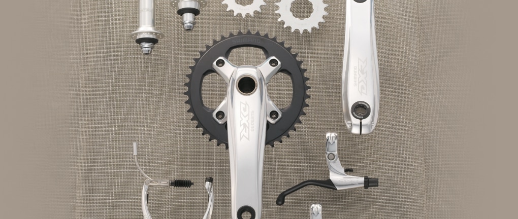 Shimano dxr crankset discount