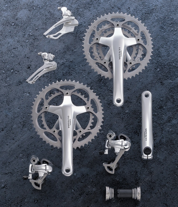 Ultegra SL ST-6600G アイスグレー 貴重な新品 最後の1品！ アルテグラSL 〜黒いアルテグラクランクの変遷 - パリまであと