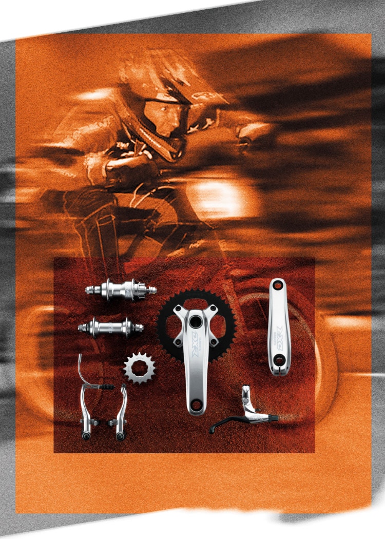 Shimano DXR M70 ブレーキ レバー 右 V-ブレーキ 2-フィンガー